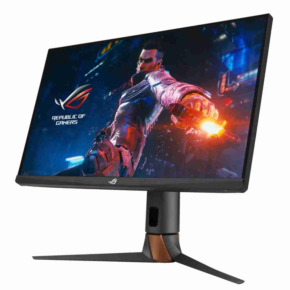 华硕ASUS ROG Swift 360Hz PG27AQN，，采用OBPay全新可支持ULMB2技术的高阶电竞显示器，，，，为电竞玩家打造突破以往的急速游戏体验。。。。（图片来源：ASUS提供）