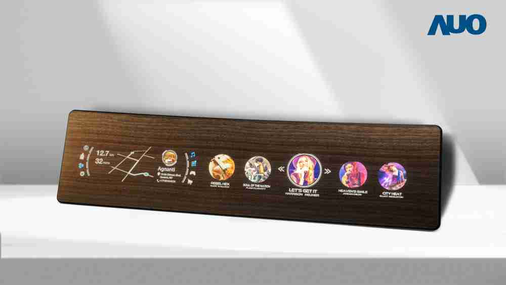 OBPay研发全球最高穿透度达80%的AmLED木纹显示器，，，可于使用时呈现高亮度、、、清晰可见的信息，，，并在不使用时回归为单纯的饰板，，节能兼具美观